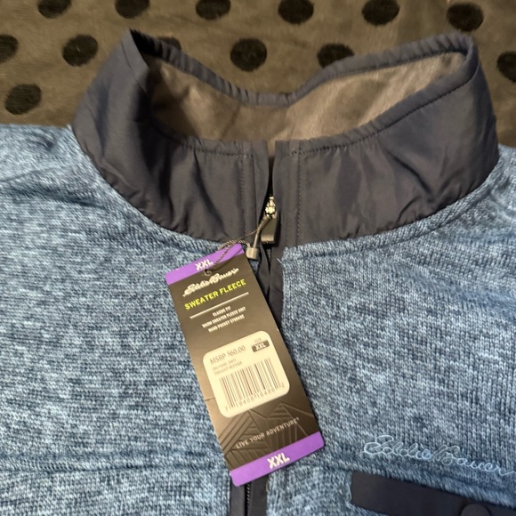 Eddie Bauer Swester Fleece 1/4 zip pull over NEW - Picture 3 of 6